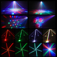 Jeu de lumière soirée rotatif 150 W, DMX 19 canaux, mode musical