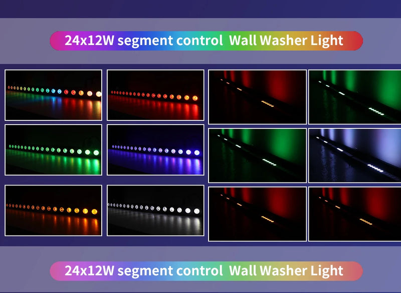 Barre LED DMX 18 x 12 W – vue 14