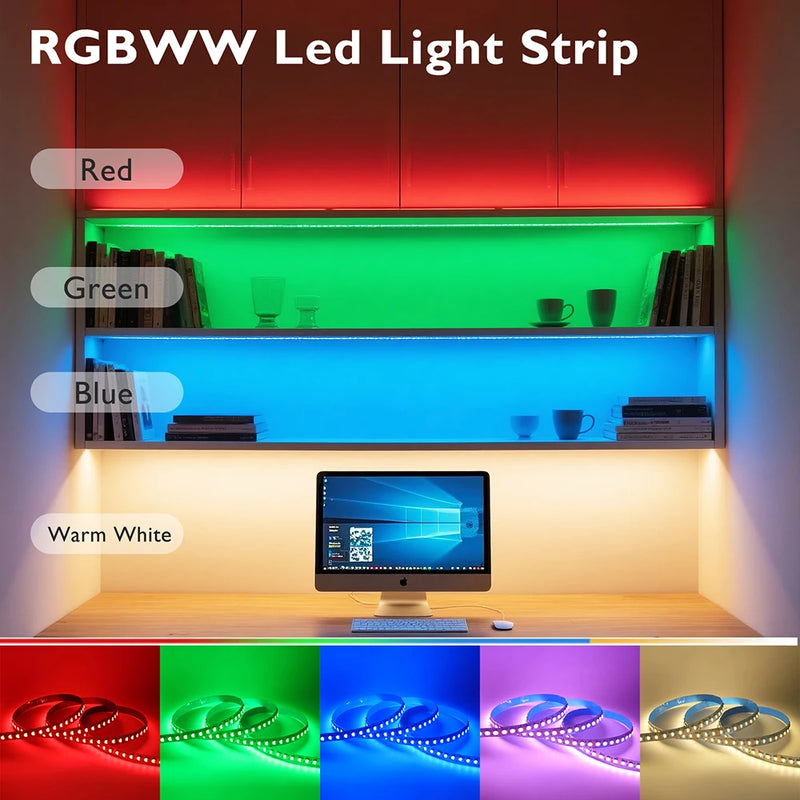 Ruban LED RGBW 4 en 1 de 5 m – vue 25