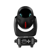 Lyre beam LED 200 W à zoom de 1,5° à 15°, 14 gobos, 24 prismes rotatifs, DMX