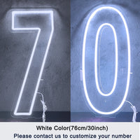 Chiffres lumineux géants néon LED – vue 28