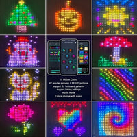Rideau lumineux LED intelligent USB avec application, 1 à 3 m