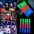Bâtons lumineux mousse LED, lot de 30, 40 cm, texte en option
