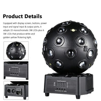 Boule magique rotative à LED 150 W, DMX 15 canaux et télécommande, à l'unité ou par lot