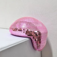 Boule disco fondue – couleur rose