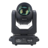 Lyre LED beam spot 200 W à faisceau de 2°, 12 gobos, prismes 6 + 12, DMX 11 ou 13 canaux