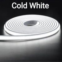 Ruban LED 220 V silicone ignifuge – rouleau blanc froid