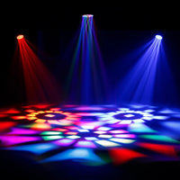 Lyre LED wash œil d'abeille 19 x 40 W ou 19 x 20 W, zoom 4° à 45°
