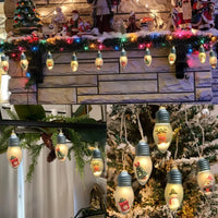 Guirlande sapin lumineuse boules à neige – vue 18
