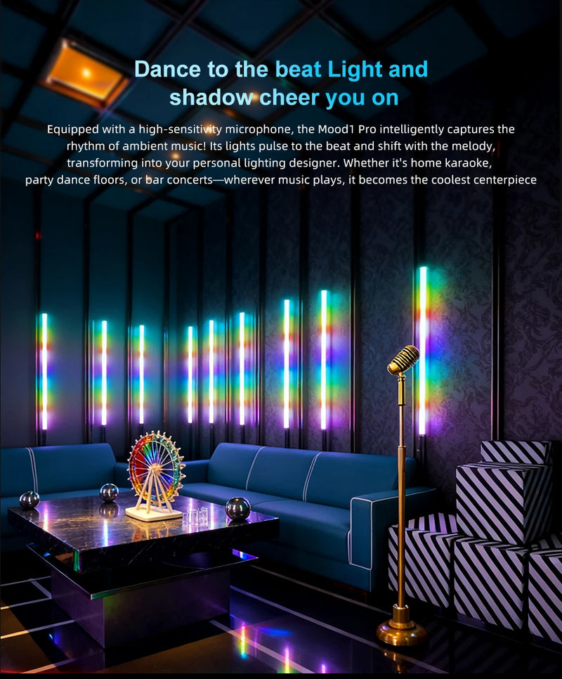 Tube LED RGB rechargeable 90 cm – vue 10
