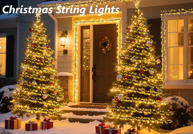 Guirlande lumineuse sapin en fil de cuivre – vue 20