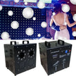 Machine à bulles de fumée 1500 W, 2 sorties et DMX 512