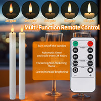 Bougies LED coniques rechargeables – vue 17