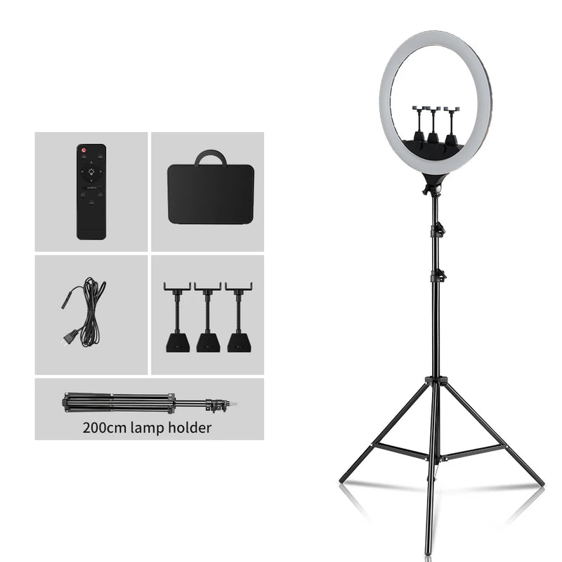 Ring light 18 pouces – vue 35