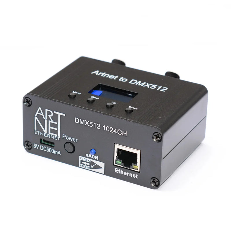 Contrôleur DMX Art-Net Ethernet pour PC, 2, 4 ou 8 sorties DMX512