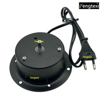 Moteur pour boule à facettes – moteur sous boîtier noir avec cordon et prise européenne