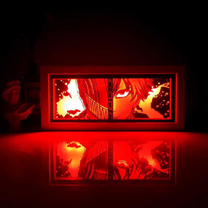 Cadre lumineux Dragon Ball Z – modèle Shanks