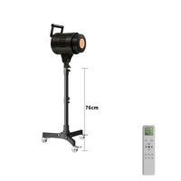 Pied de lumière au sol à 3 roulettes, tige télescopique de 56 à 183 cm, avec ou sans lampe