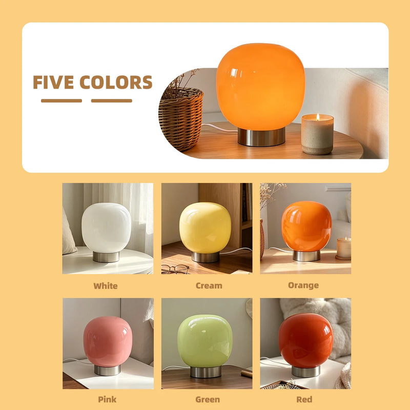 Lampe de table en verre à 3 teintes – vue 26
