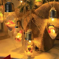Guirlande sapin lumineuse boules à neige – vue 21