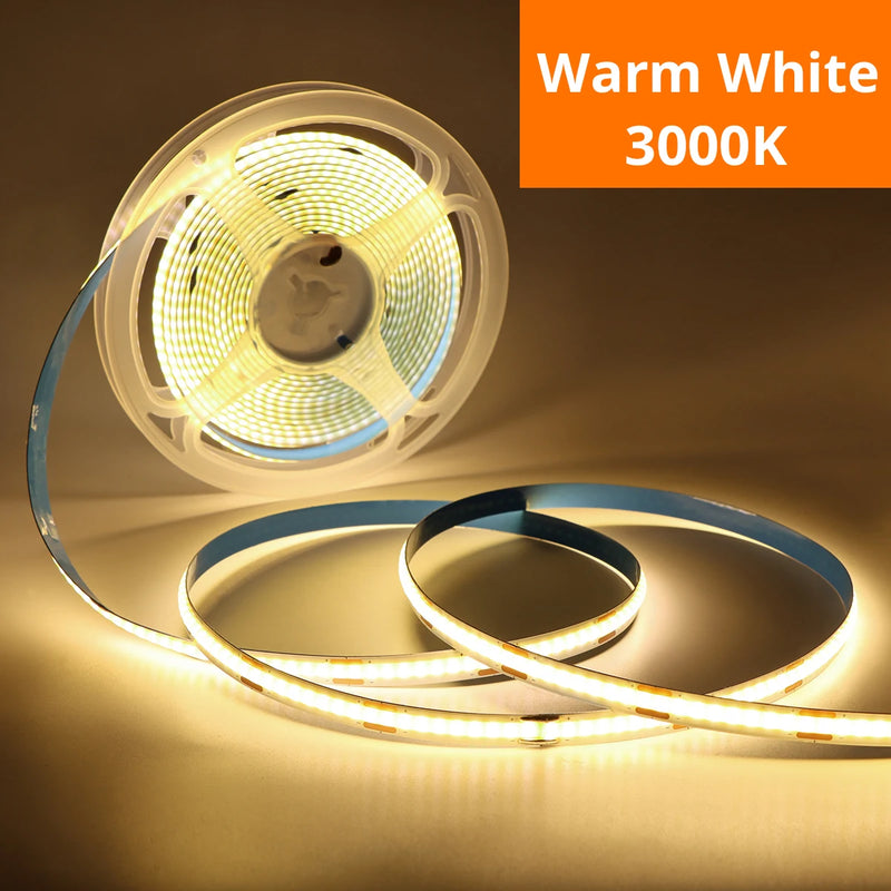 Ruban LED USB à capteur de main – rouleau allumé en blanc chaud 3000 K