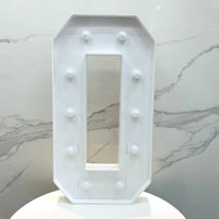 Chiffre lumineux géant 91,5 cm en carton mousse – vue 15