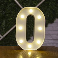 Lettres et chiffres lumineux LED à piles – vue 42