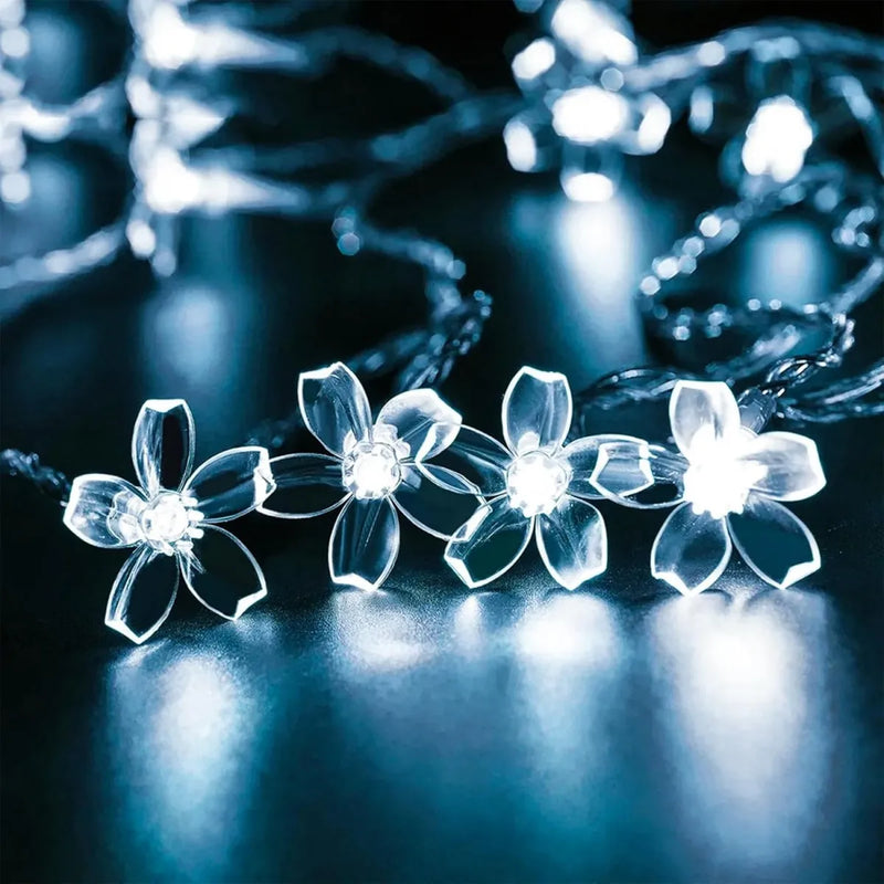 Guirlande lumineuse fleurs de cerisier 10 m – vue 6