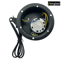 Moteur pour boule à facettes – boîtier ouvert montrant le moteur synchrone 220 V, 4 W, 1,5 tr/min