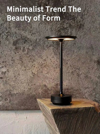 Lampe de table sans fil à disque – vue 12