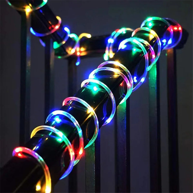 Guirlande LED tube de corde – vue 18