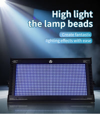 Stroboscope LED RGB – LED haute luminosité allumées en bleu