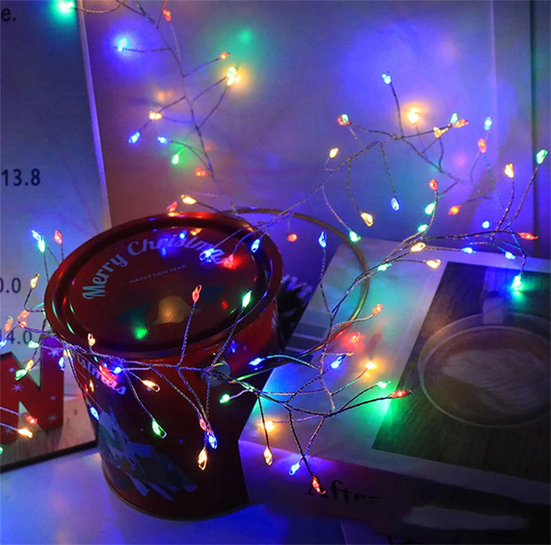 Guirlande de Noël fil de cuivre – vue 28