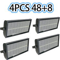 Stroboscope LED 200 W – lot de 4 vu de face, repère 48 + 8