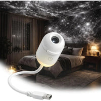 Projecteur d'étoiles USB à veilleuse chaude tactile, de 1 à 48 films