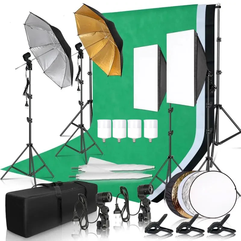 Kit éclairage studio photo – vue 2