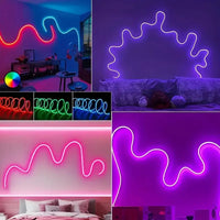 Ruban LED extérieur néon RGB étanche IP67, application, 5 à 30 m