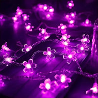 Guirlande lumineuse fleurs de cerisier 10 m – vue 11