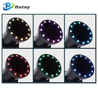 Machine à confettis électrique LED – six couleurs de la couronne de LED