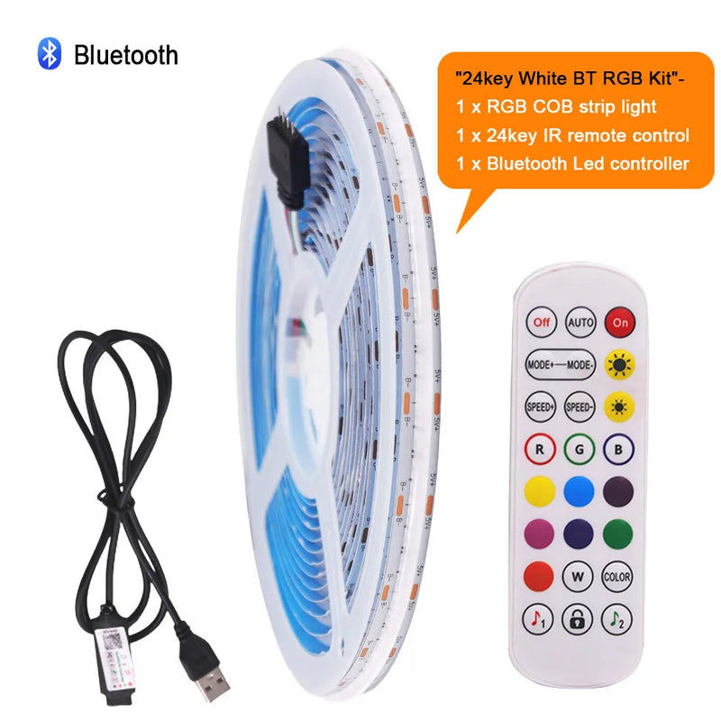 Ruban LED COB RGB 5 V – vue 7