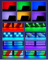 Stroboscope LED RGB – vue 24