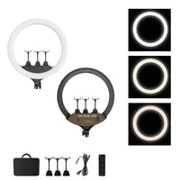 Anneau lumineux 45 cm – version télécommande et mallette, anneau seul