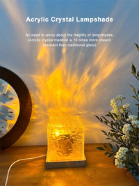 Lampe cristal ondulation d'eau – vue 17