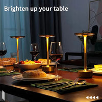 Lampe de table sans fil à disque – vue 6