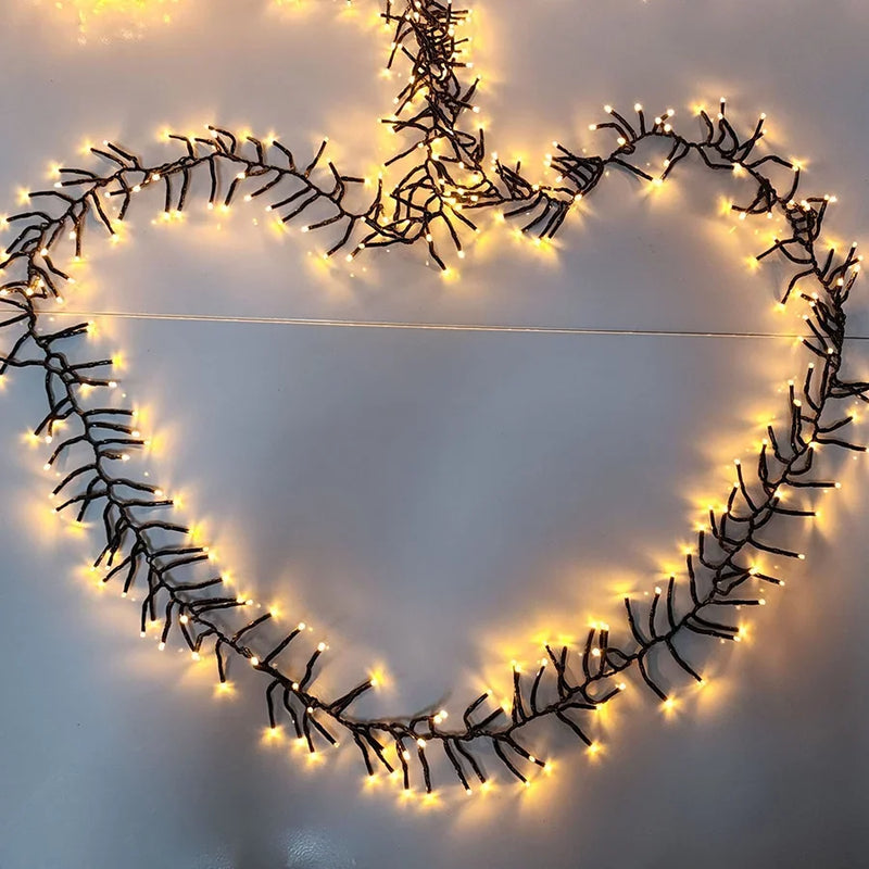 Guirlande de Noël à grappes de LED – vue 24