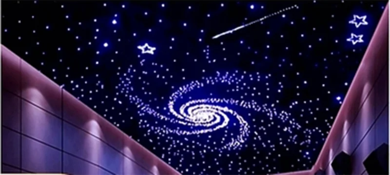 Plafond étoilé fibre optique – vue 2
