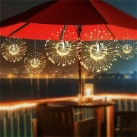 Guirlande lumineuse effet feu d'artifice – vue 17