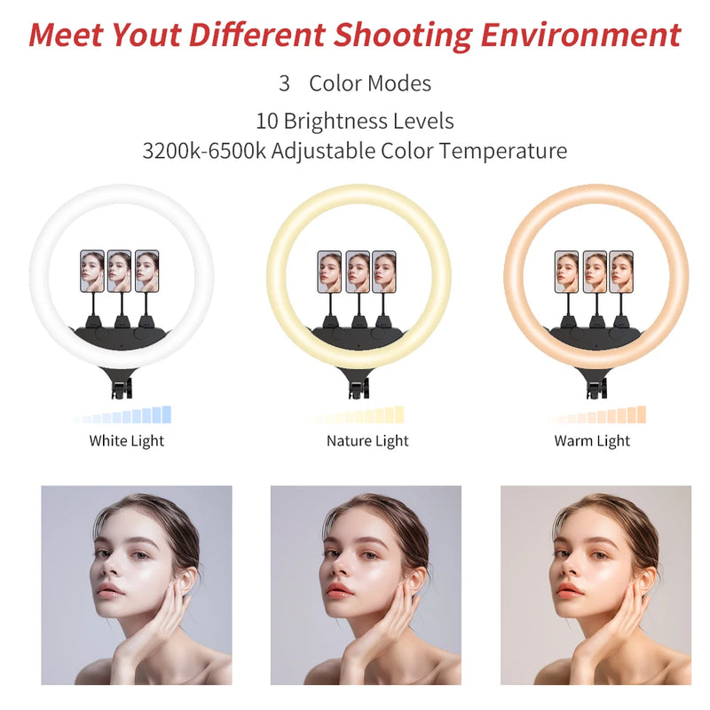 Ring light 18 pouces – vue 10