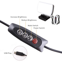 Lampe vidéo LED à clip – vue 16