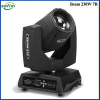 Lyres beam 7R 230 W – vue de trois quarts d'une lyre